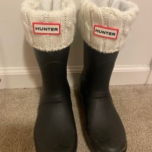 Hunter boots plus hunter socks